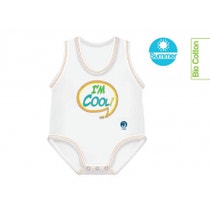 Body bébé J Bimbi 0-36 mois en coton biologique frais I'm Cool !-1