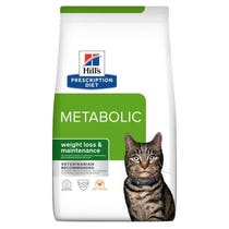 Hill's Prescription Diet Metabolic Crocchette Pollo Per Gatti Sacco 3kg-1