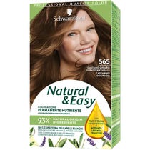 Schwarzkopf Natural Easy Tinta Capelli 565 Castano Chiaro Dorato Naturale -2