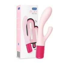 Durex Vibromasseur Maxi Fun Double Tête Rose-7