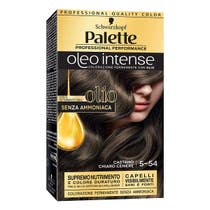 Schwarzkopf Palette Oil Intense Ammonia-Free Dye With Diopum-Oil Activator 5-54 Light Ash Brown-1