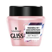 Schwarzkopf Gliss Goodbye Double Tips Mascarilla Para Cabello Roto Y Dañado 300ml-1