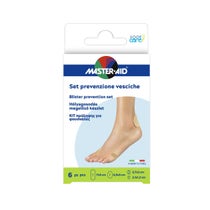 Master-Aid Kit de prévention des ampoules patchs pour les pieds 6 pièces-1