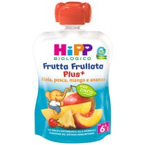 Hipp Bio Fruit Smoothie Plus Pomme Pêche Mangue Ananas + Zinc 90g-1