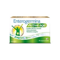 Enterogermina Active Age Probiotic Supplement (Lactic Ferments) Intestinal Flora, Antioxidant, Tiredness 28 tablets-8