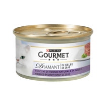 Purina Gourmet Diamant Flocons De Thon Naturel En Gelée Pour Chats Boîte 85g-1