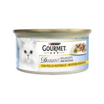 Purina Gourmet Diamant Tranches Au Poulet Naturel Pour Chats Boîte 85g-1