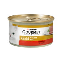 Purina Gourmet Gold Mousse Au Boeuf Pour Chats Boîte 85g-1