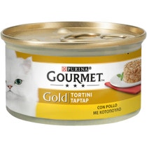 Purina Gourmet Gold Cakes Au Poulet Pour Chats Boîte 85g-1
