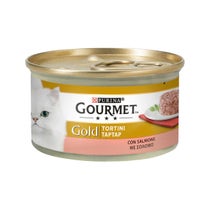 Purina Gourmet Gold Cupcakes Au Saumon Pour Chats Boîte 85g-1