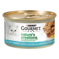 Purina Gourmet Nature's Creations Ricco in Tonno Con Pomodori e Riso 85g-1
