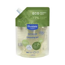 Mustela Gel Detergente Bio Corpo Capelli Ricarica 400ml-1