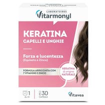 Vitarmonyl Optima Beauté Cheveux & Ongles Kératine 30 Gélules-2