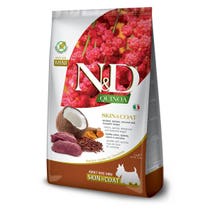Farmina N&D Dog Mini Quinoa Peau et pelage de chevreuil pour chiens adultes 800 g-1