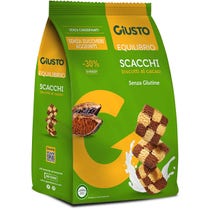 Giusto Gluten Free Scacchi Equilibrio Cocoa Biscuits 250g-2