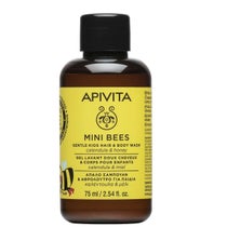 Apivita Mini Bees Nettoyant Délicat Corps et Cheveux de Bébé 75 ml-1