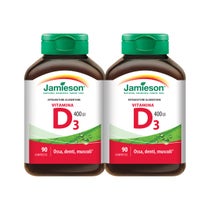 Jamieson Vitamina D 400 UI 2x90 Comprimidos-3