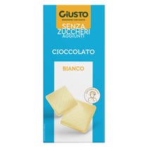 Giusto Chocolat Blanc Sans Sucre Ajouté 85g-1