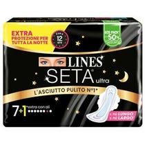 Líneas de Seda Extra Absorbentes 7+1 Piezas-1