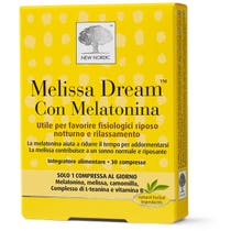 Nuevo Nordic Melissa Dream Con Melatonina 30 Comprimidos-2