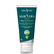 Erba Vita Crème à l'Aloe Vera 3 en 1 Mains/Visage/Corps 200 ml-1