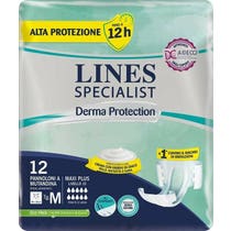 Lines Specialist Couches-culottes Derma Protection Taille M 12 Pièces-1