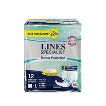 Lines Specialist Couches-culottes Derma Protection Taille L 12 Pièces-2