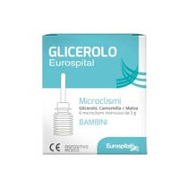 Eurospital Microlavements Glycérol Enfant 6 Dispositifs Jetables-1