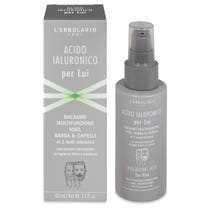 L'Erbolario Baume Visage Barbe Cheveux Acide Hyaluronique Pour Lui 100 ml-2