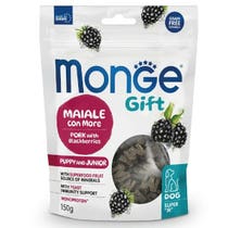 Monge Snack Super M Growth Chips for Dogs Puppy/Junior Pig with Blackberries 150g-2