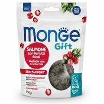 Monge Snack Super M Skin Support For Adult Dogs Salmon With Cranberries 150g-1