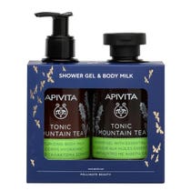 Apivita Coffret Gel Douche 250 ml + Lait Corporel Thé des Montagnes 200 ml-2