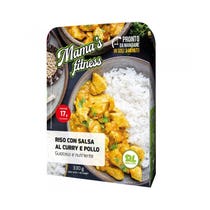 Daily Life Mama's Fitness Riz avec sauce curry et poulet 330 g-1