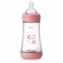 Chicco Baby Bottle Perfect 5 Pink Bottle Medium Flow 240 ml 2 Months+-5