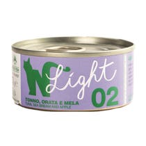 Natural Code Light 02 Tonno, Orata e Mela Gatti Adulti Lattina 4x70g-1