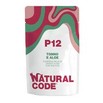 Natural Code P12 Tonno E Aloe Gatti Adulti Busta 70g-1