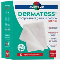 Master-Aid Dermatess Gasa De Algodón 36X40 12 Piezas-1