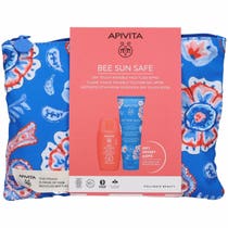Apivita Bee Sun Safe Dry Touch Fluido Facial Invisible SPF50 50ml + Aftersun 100ml + Bolsa-1