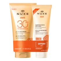 Nuxe Sun Duo Lait Solaire SPF30 + Shampoing Après Soleil 150 ml + 100 ml-2