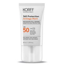 Korff 365 Protection Antiage Matt Gel Crème Matifiante Visage 40 ml SPF50+-1