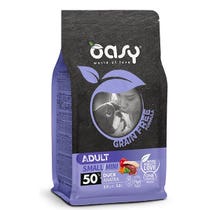 Oasy Grain Free Adult Small & Mini Con Anatra Per Cani Adulti 2.5kg-1