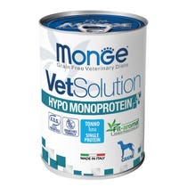 Monge VetSolution Hypo Monoprotein Canine Tonno Lattina 400g-1
