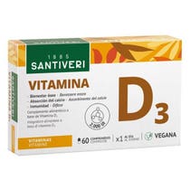 Santiveri Vitamina D3 2000UI Vegetal 60 Comprimidos-1