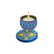 Bougie Parfumée Colors Été Eucalyptus 120g-1