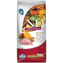 Farmina N&D Cat Tropical Selection Neutered Chicken For Sterilized Cats 10kg