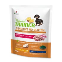Natural Trainer Sensitive No Gluten Small & Toy Adult With Rabbit For Dogs Toy 800g-1