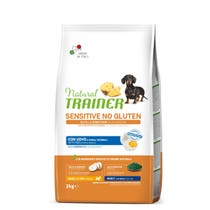 Natural Trainer Sensitive No Gluten Small & Toy Adult With Egg And Whole Grains For Dogs Toy 2kg-1