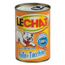 LeChat Bocconcini Pollo E Tacchino Per Gatti Adulti 85g-1