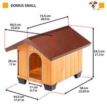 Ferplast Niche Domus En Bois De Pin Nordique Petit