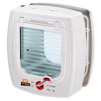 Swing Microchip Cat Flap With Microchip Opening System, White Colour-1